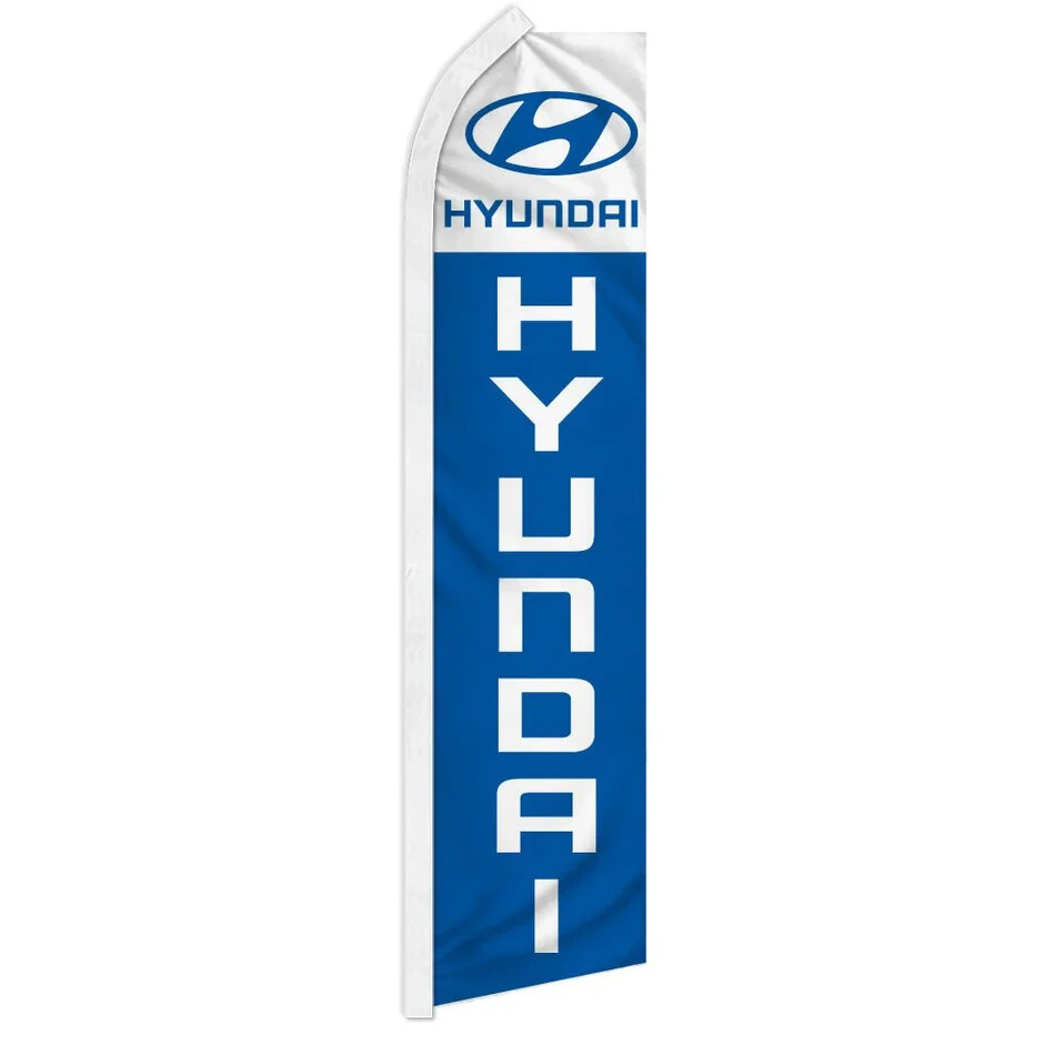 Hyundai Swooper Flutter Feather Advertising Auto Dealership Business Flag