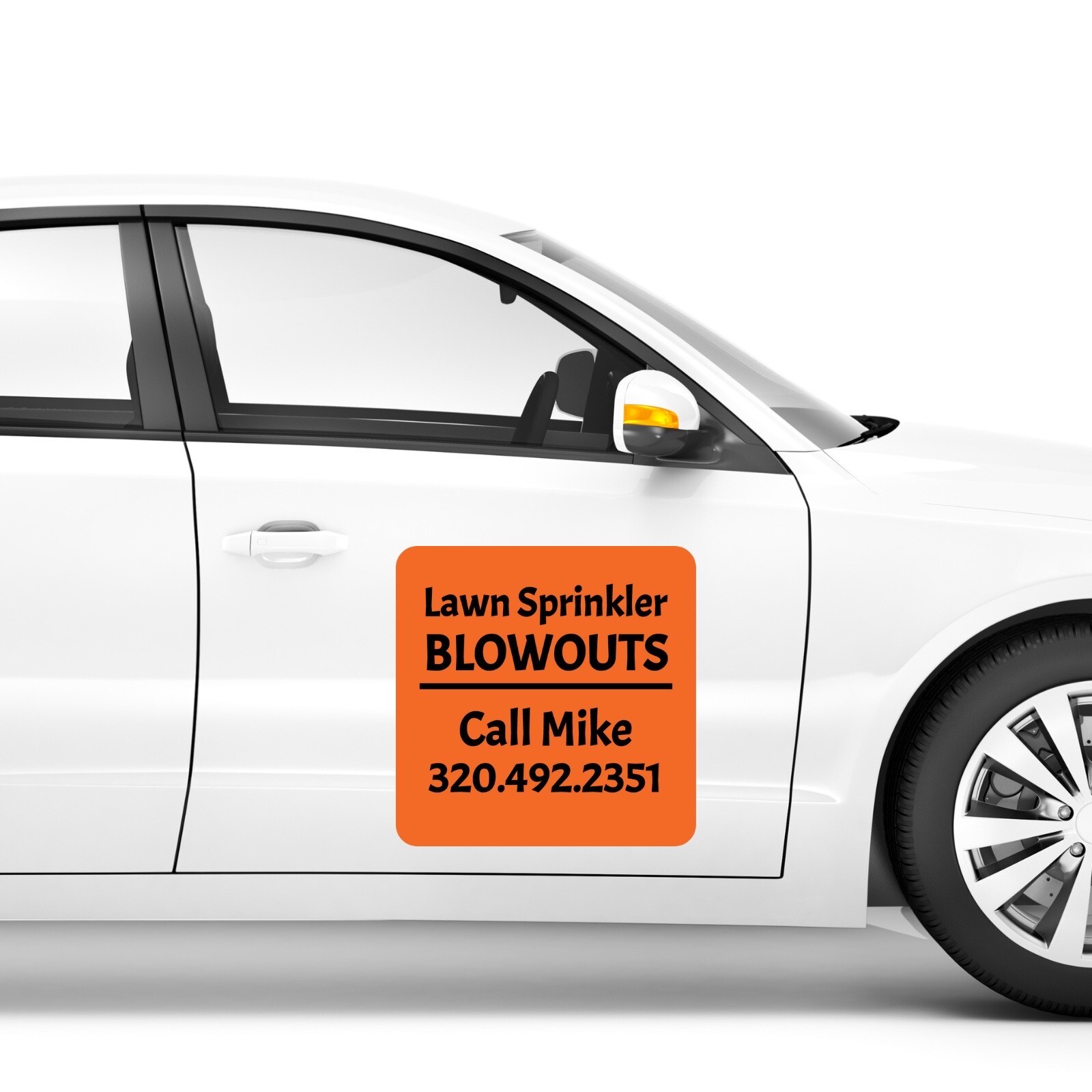 Customized Full Color Car Magnet Sign for Businesses-Car-Truck-Van