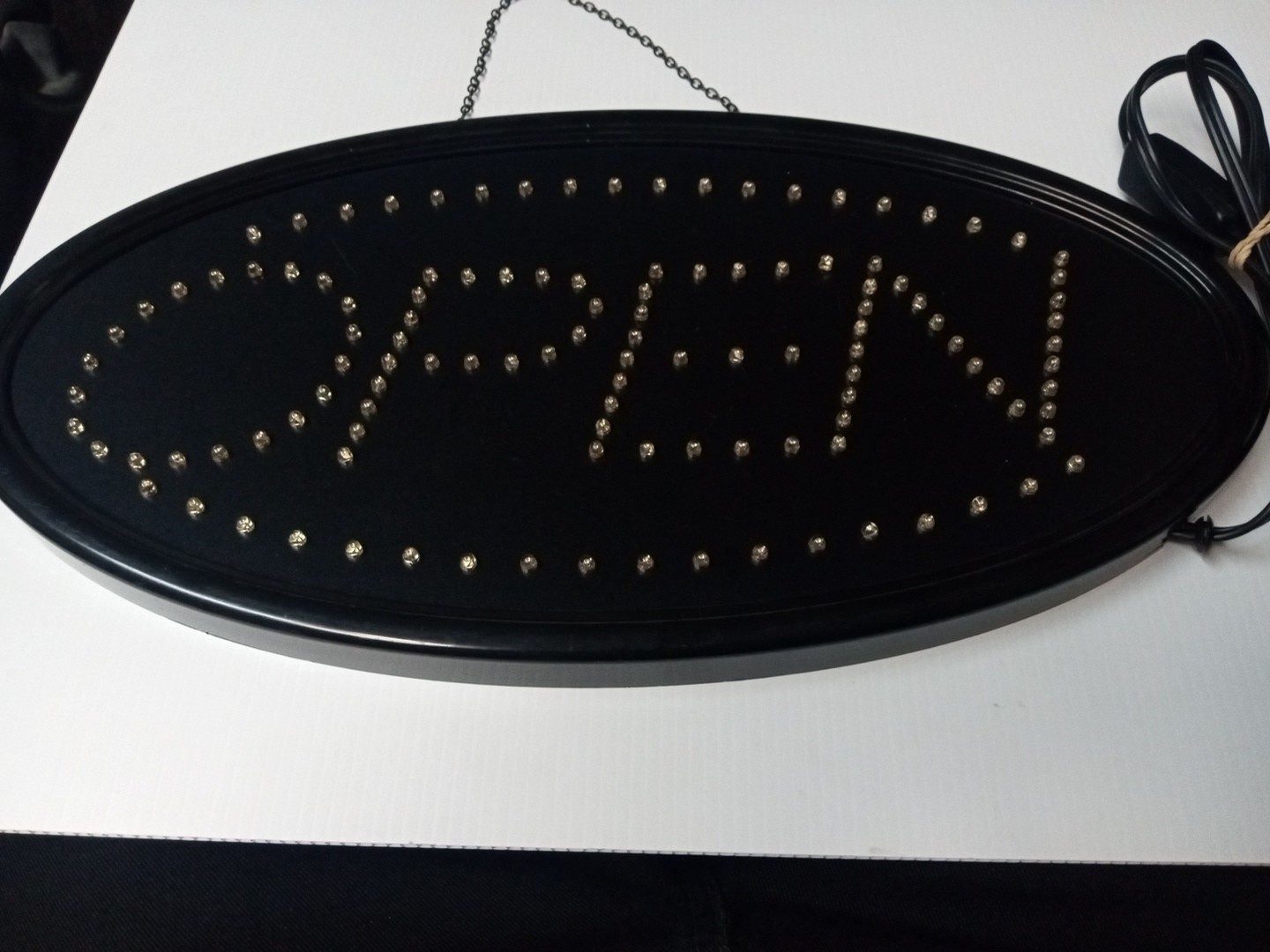 19″x10″ LED Open Sign Business NOT Working Parts Only