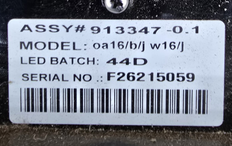 Full Color WatchFire Digital Sign Module w16/j oa16/b/j 16mm PT# 913347-0.1