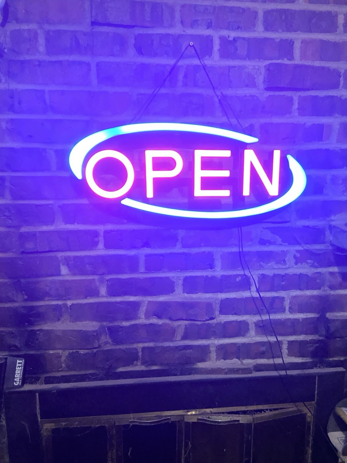 Large LED Open Sign Horizontal/Vertical 23″ Light for Restaurant Bar, Shop
