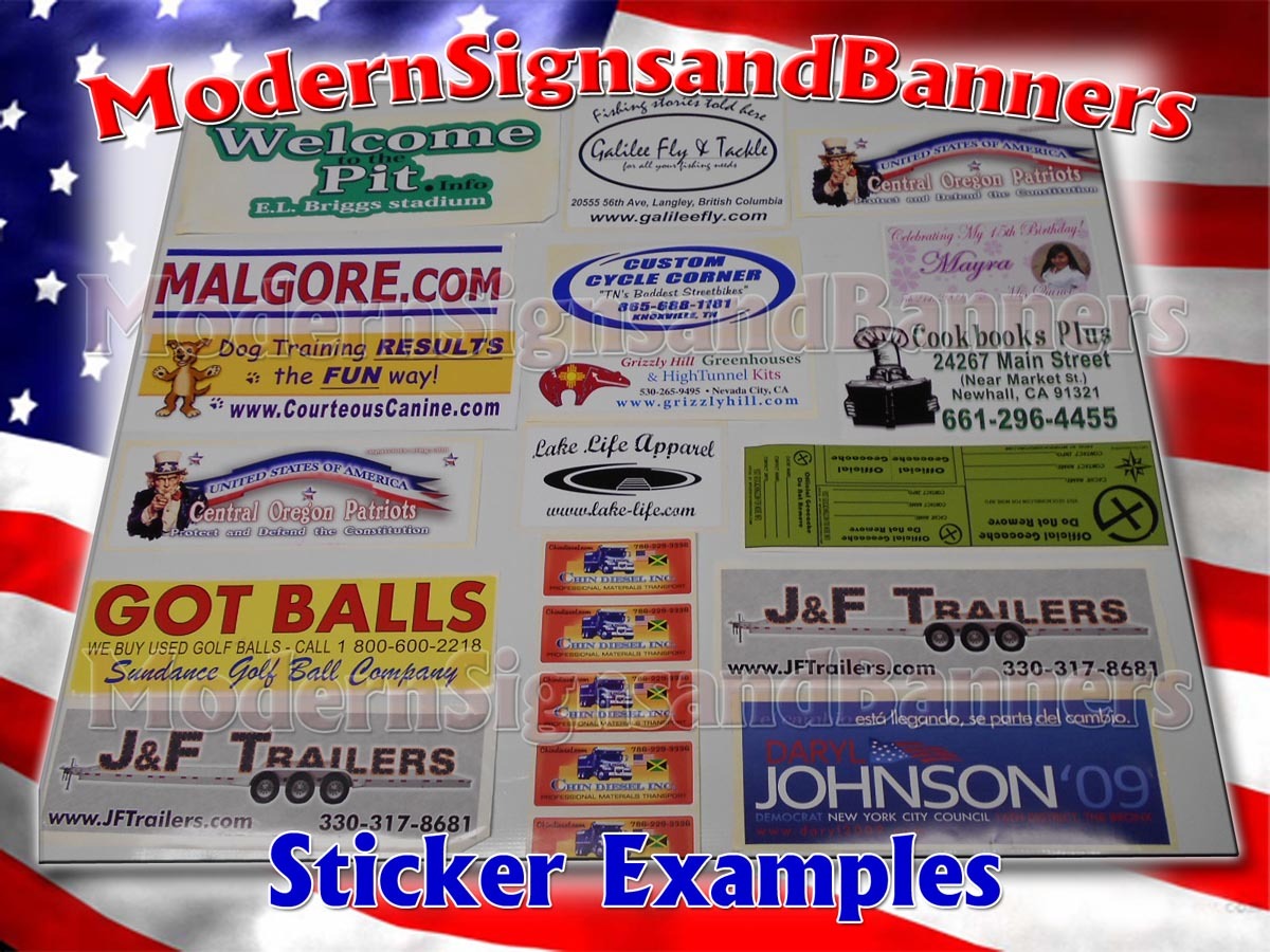 75 2×3 Custom Printed Full Color Outdoor Vinyl Business Logo Sticker Decal Label