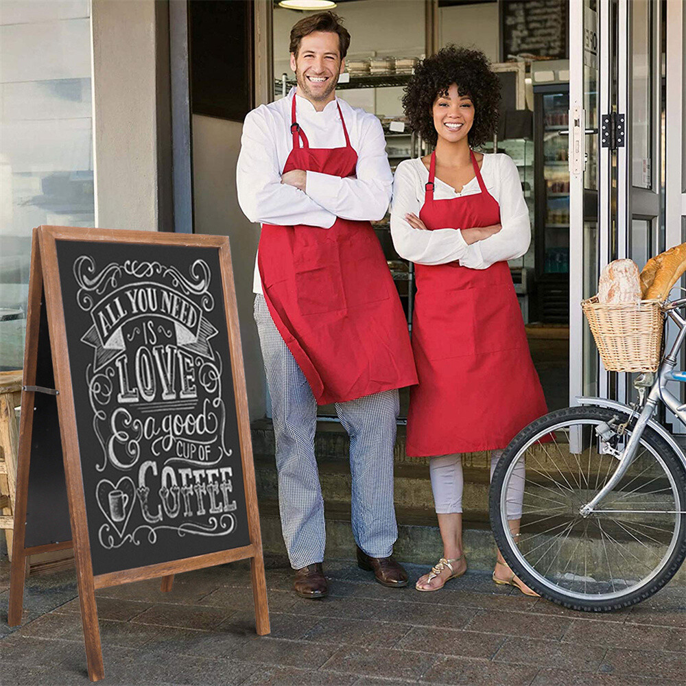 Extra Large Magnetic A-Frame Chalkboard Menu Board Sidewalk Sandwich Board Sign