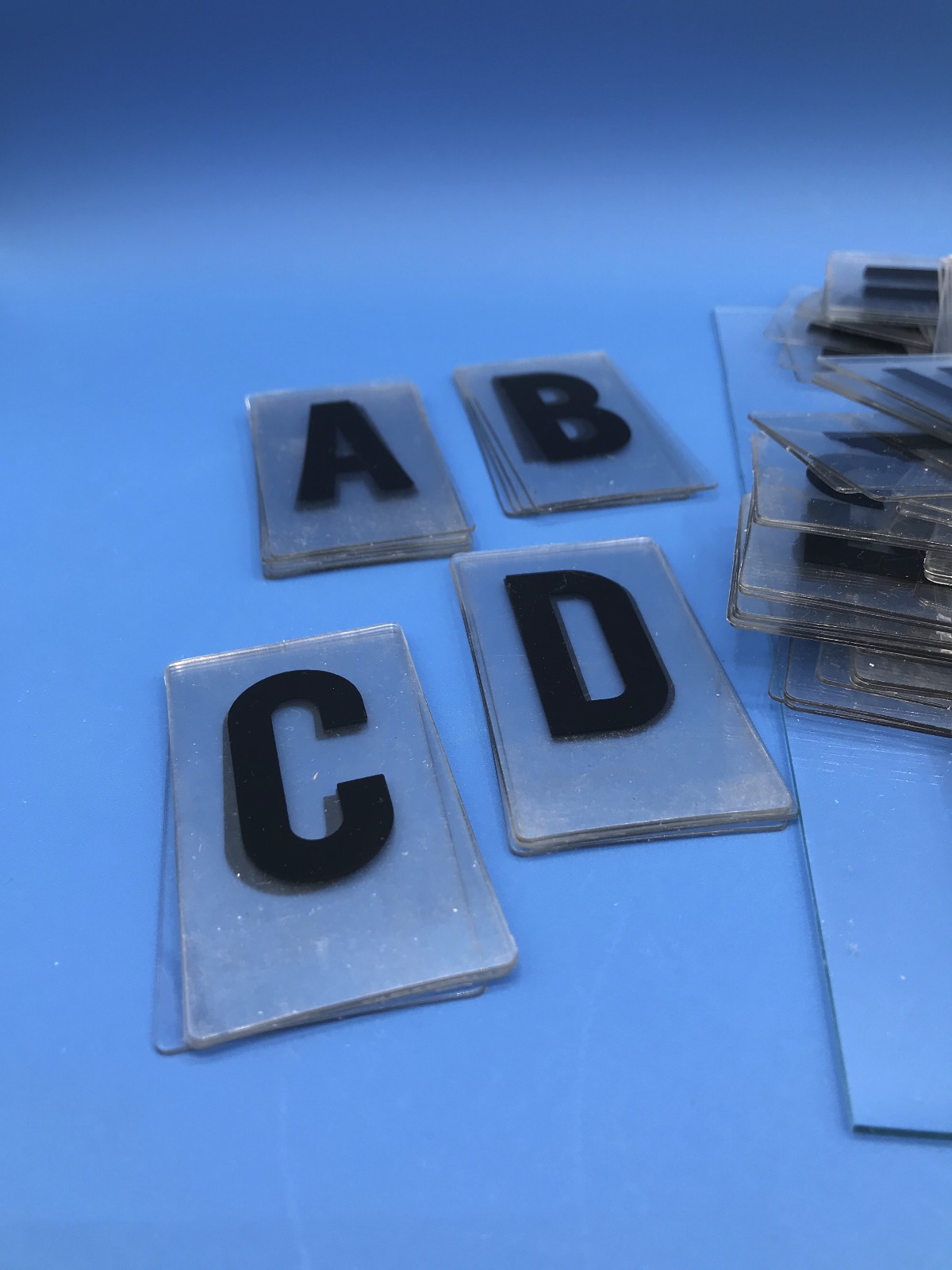 131 Piece Sign Letters Flexible Outdoor 3 x 1.625″ Inch