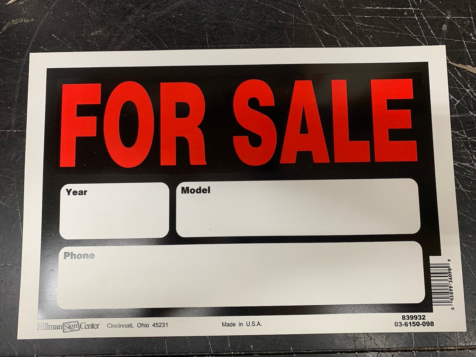 For Sale Signs 12×8 Inches (Set Of 2)
