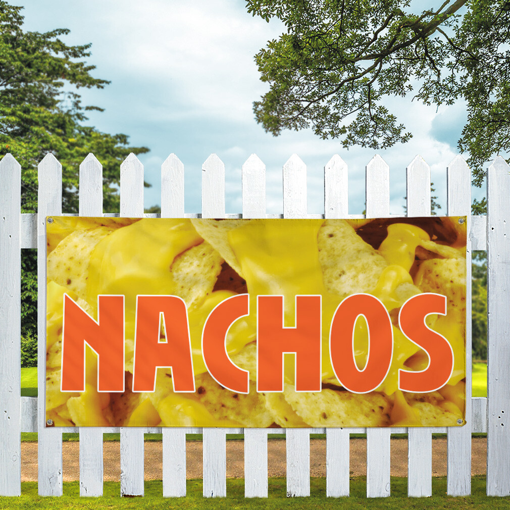 Vinyl Banner Multiple Sizes Nachos Outdoor Advertising Printing D Outdoor