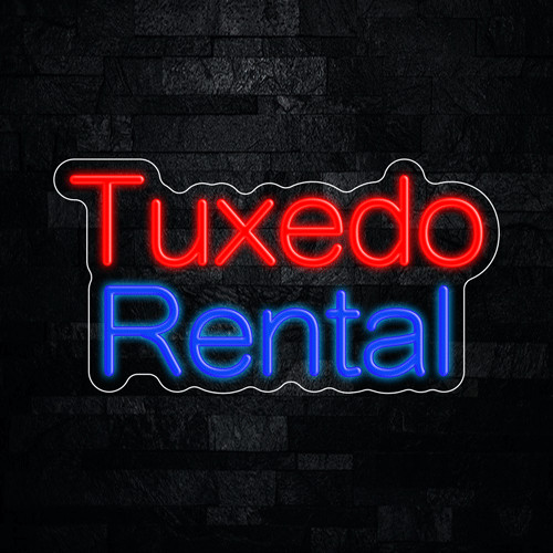 Tuxedo Rental LED Neon Sign 19″L x 10″H #33507