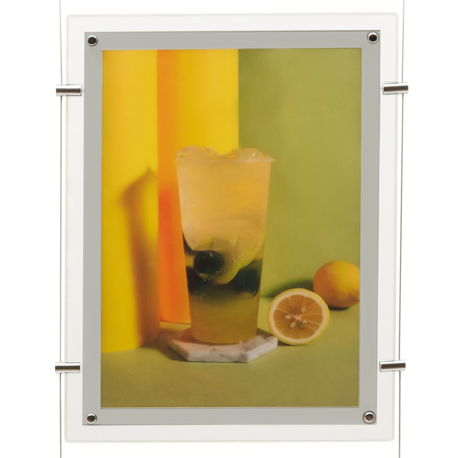 3PCS A3 Real Estate Window Hanging Led Backlit Picture Frame Display Sign Holder