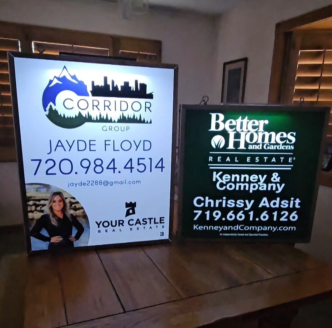 Solar Signs for Real Estate, Commercial and Retail Marketing