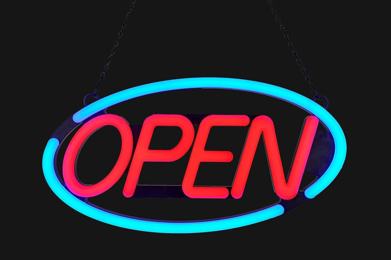 24” X 12” Ultra Bright LED Open Sign – Remote Controlled – Get Your Business S