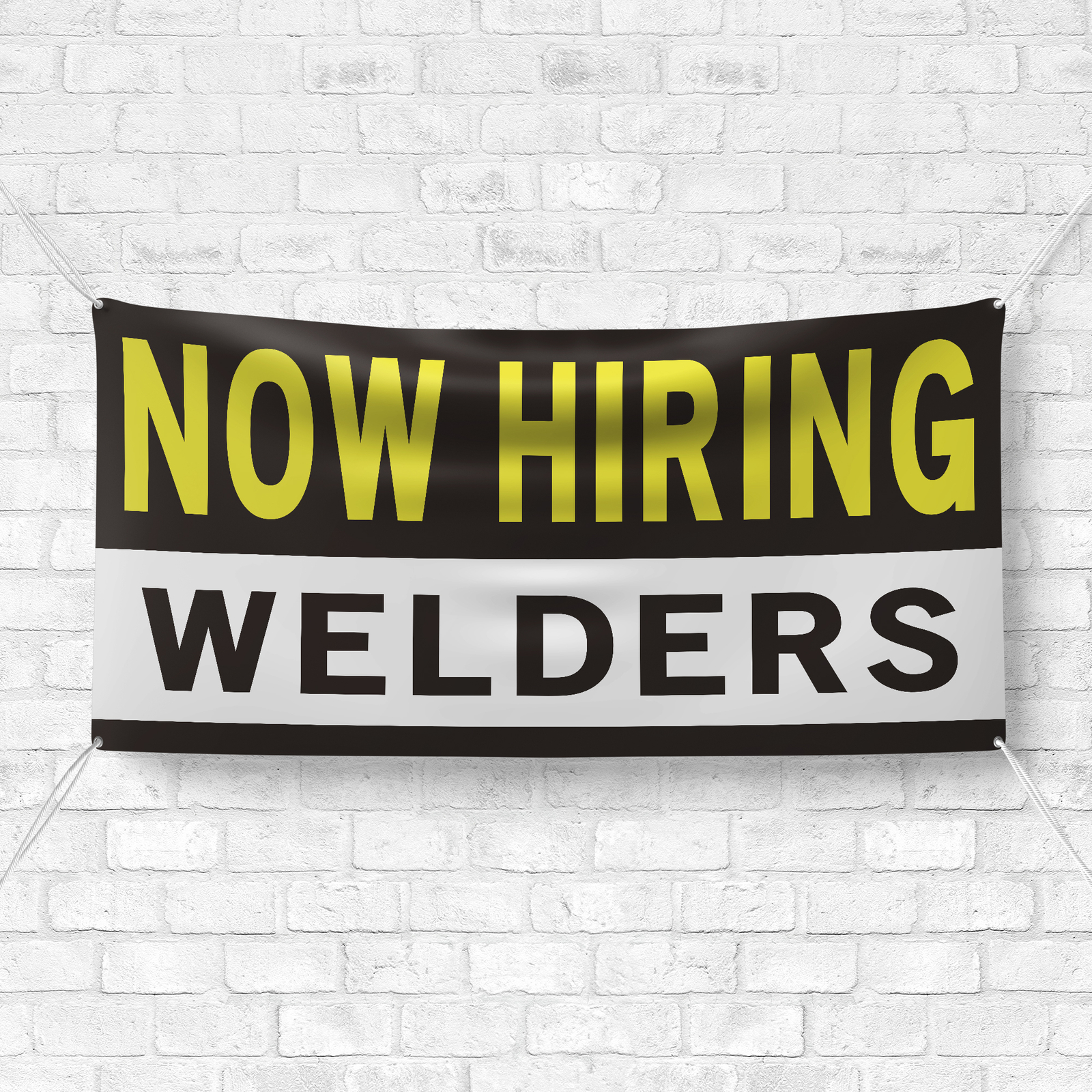 Now Hiring Welders Welding Jobs 13 oz Heavy Duty Vinyl Banner Help Wanted