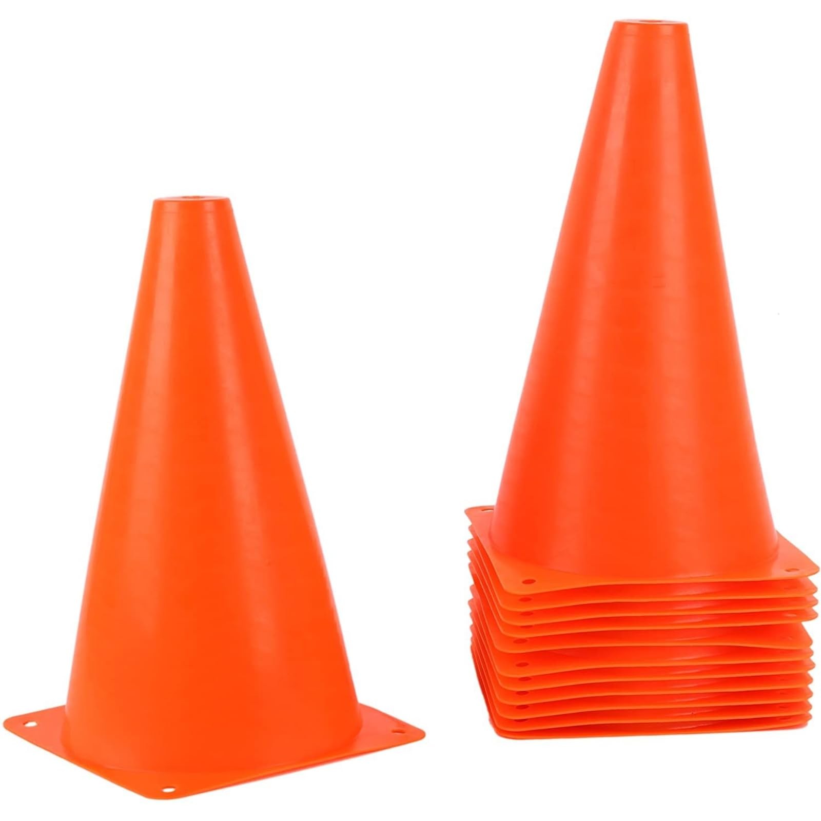 Juvale Motorcycle Practice Cones – 9″ x 5.5″, Orange, 12-Pack – for…
