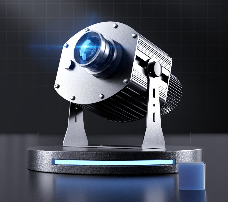 40W-600W 4 Logo Imagine AD Sign Auto-swtich LED Gobo Projector Lamps Waterproof