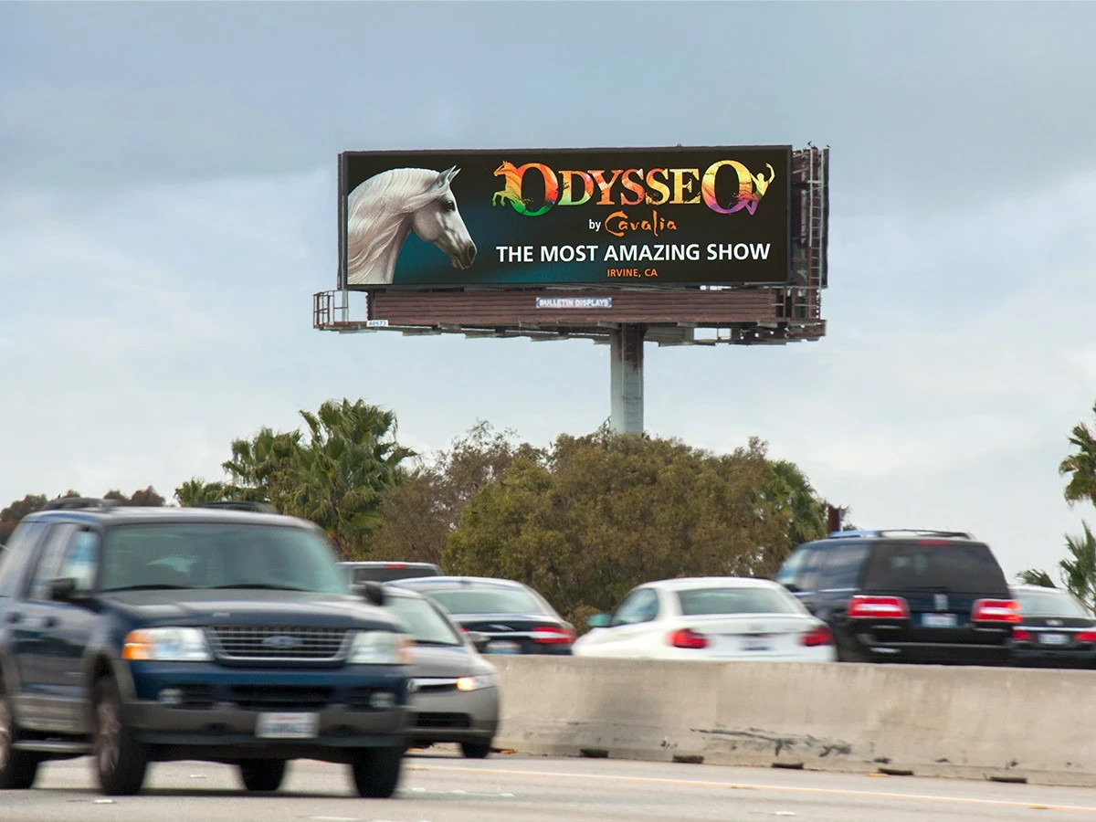 Commercial Color Video Outdoor 14x48FT LED Billboard Digital Advertising Board