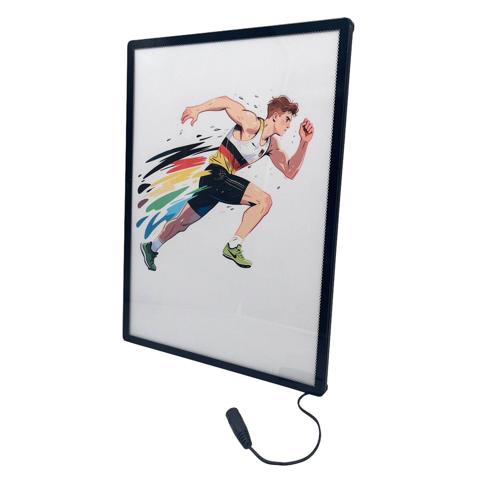 A4 Backlit Snap Frame Aluminum Wall Mounted Movie Poster Advertising Display