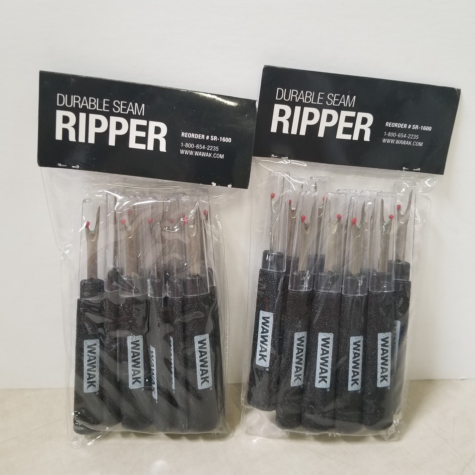 Lot Of 20 WaWak Durable Seam Ripper Pack Of 10 IN Each ONE