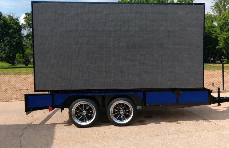Custom Portable Double-Sided LED Video Trailer – 12’6″ x 6’3″