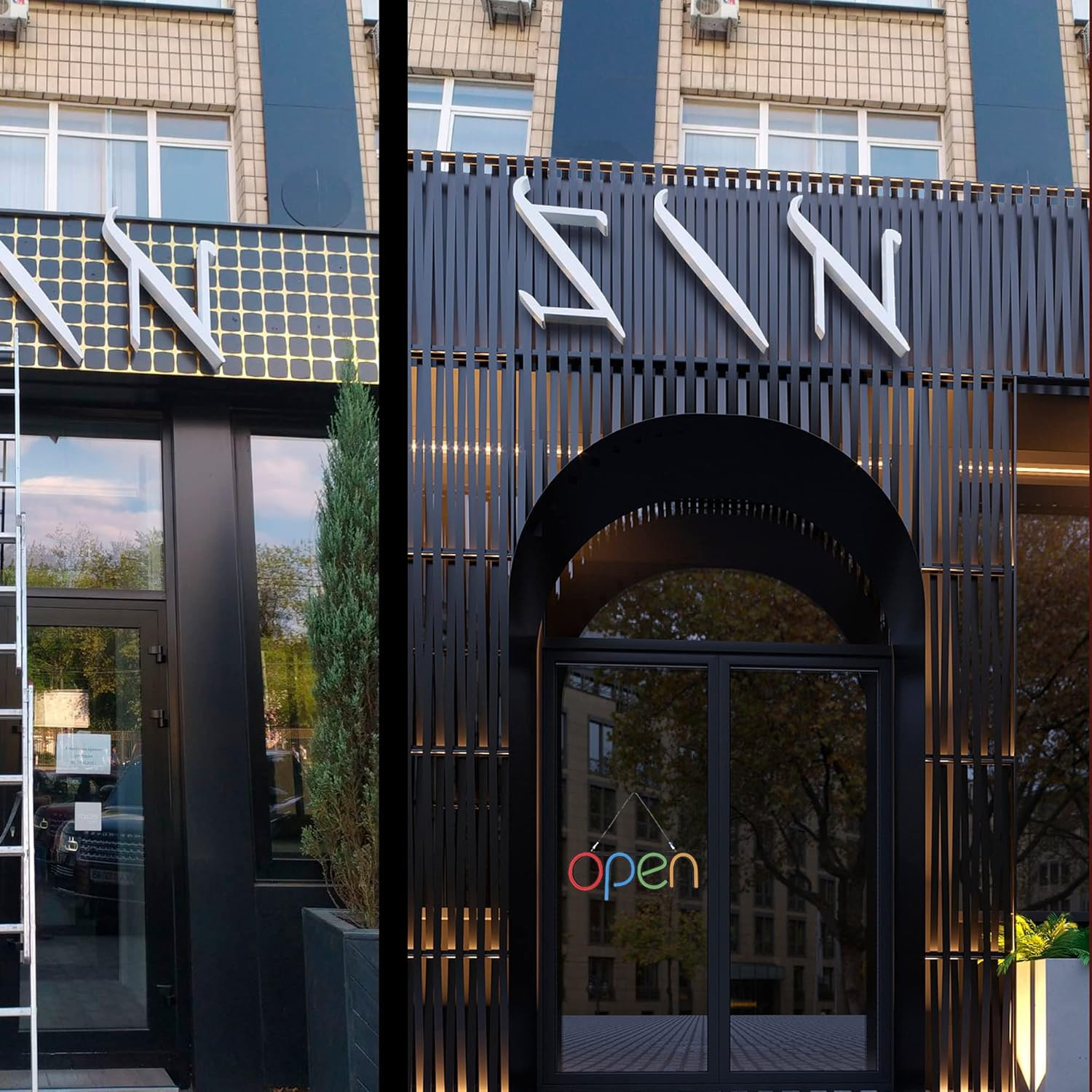 Bright LED Open Sign with Flashing Modes – Perfect for Businesses!
