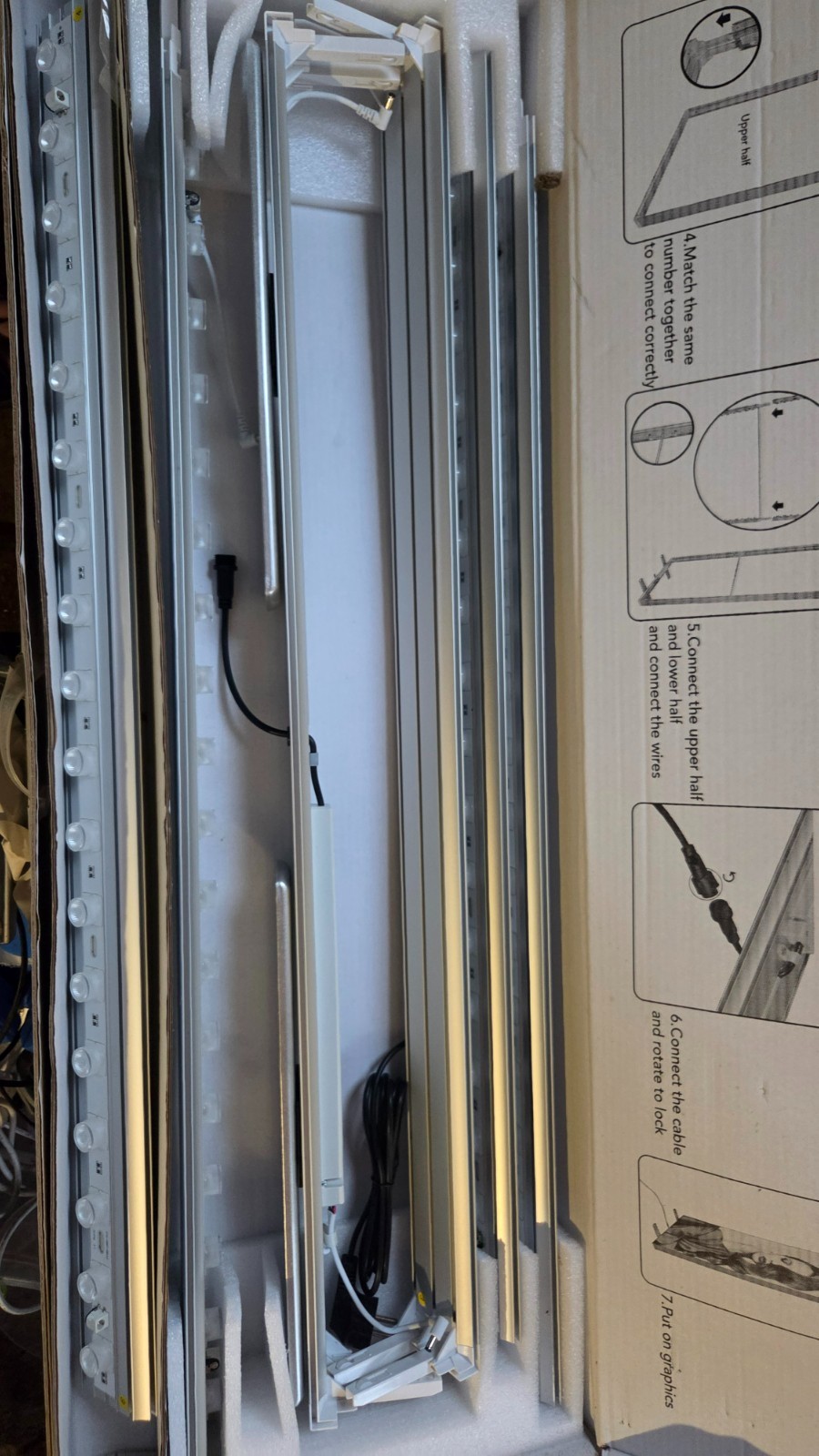 NEW double sided LED frameless lightbox