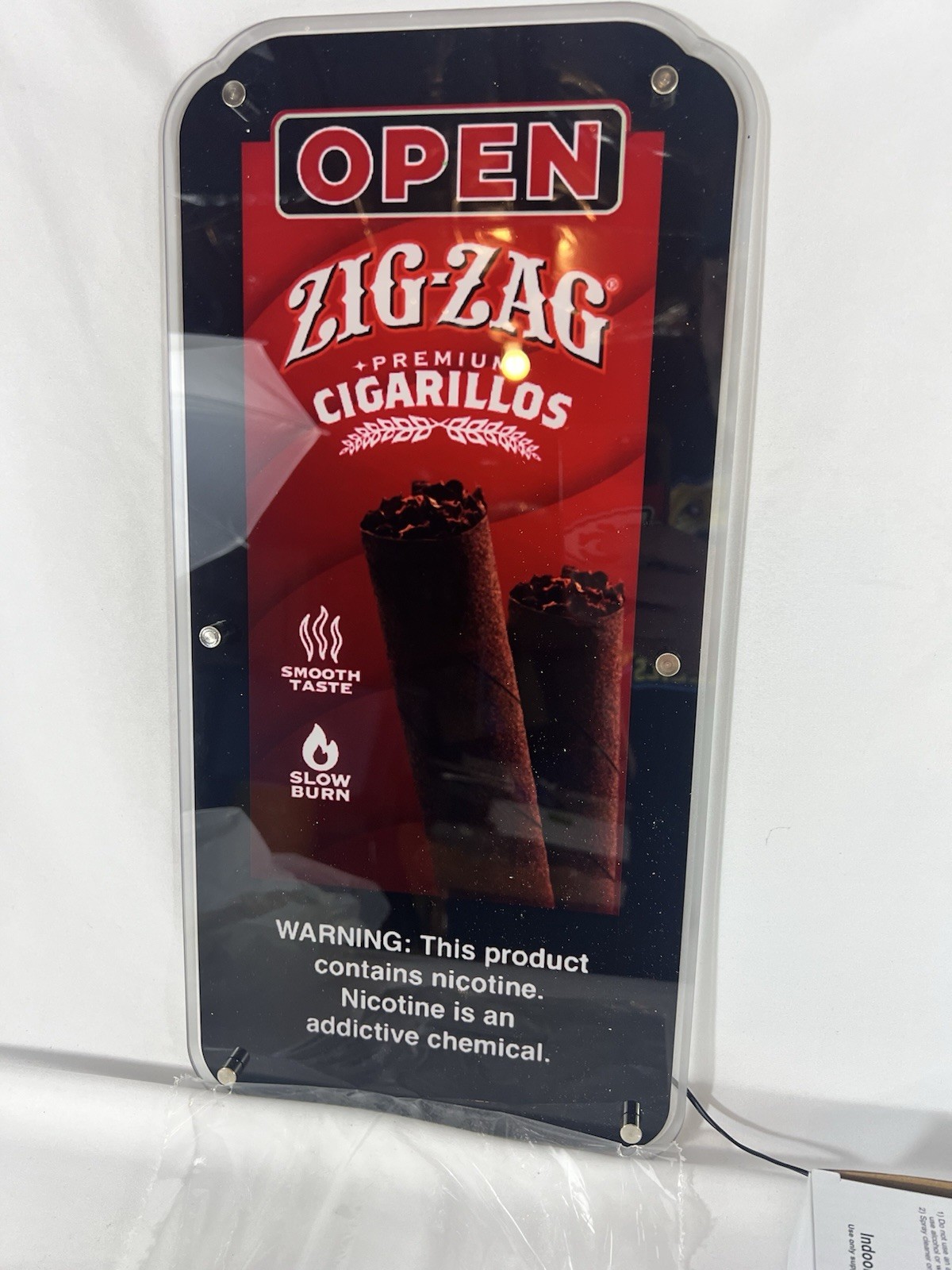 Zig Zag LED Sign New in factory box