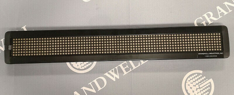 Programmable Tri-Color LED Sign with Remote 4″x26″, Electronic Message Display