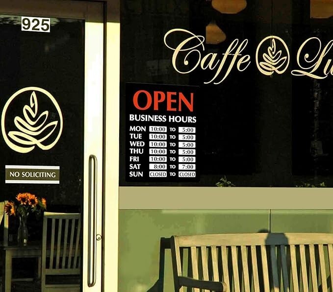 Pro-Lite *REFURB* LED Open Sign with Business Hours