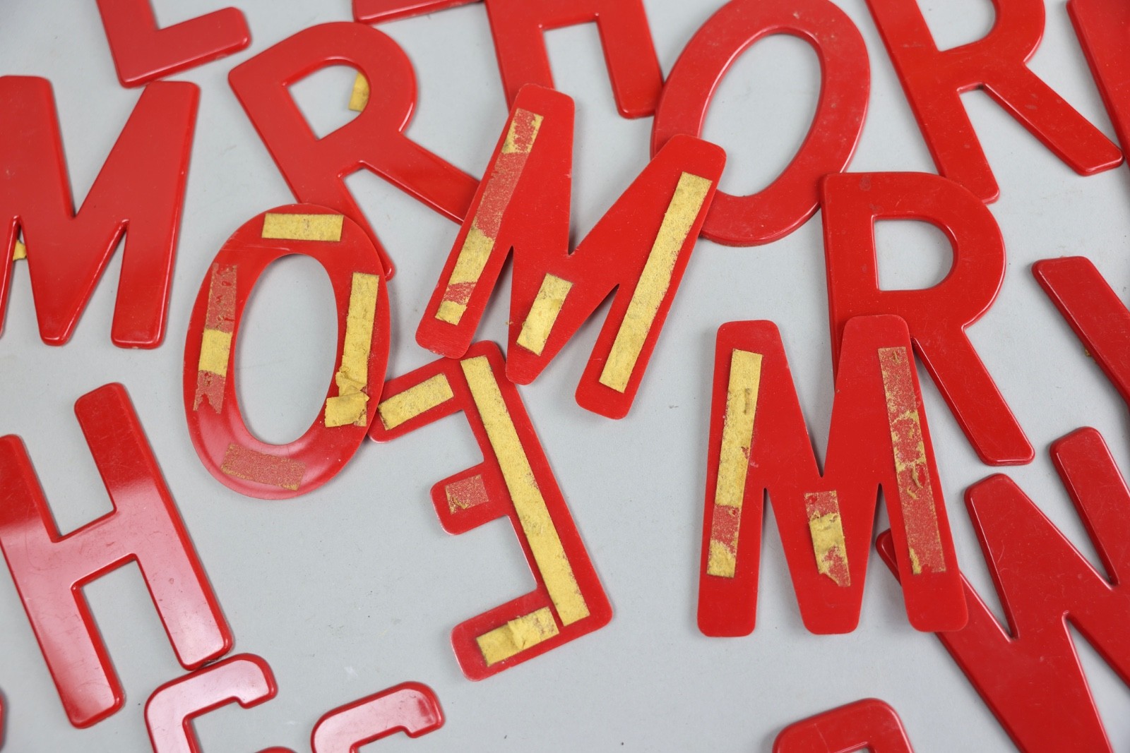 Marquee Sign Letters plastic Numbers Menu Board Advertising Store Display VTG