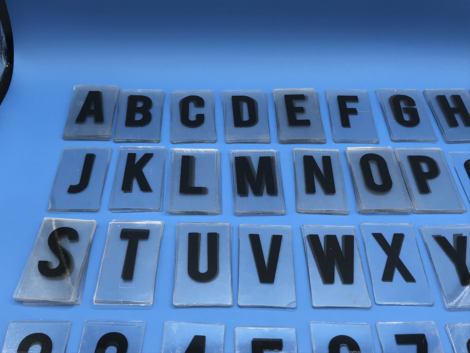 131 Piece Sign Letters Flexible Outdoor 3 x 1.625″ Inch