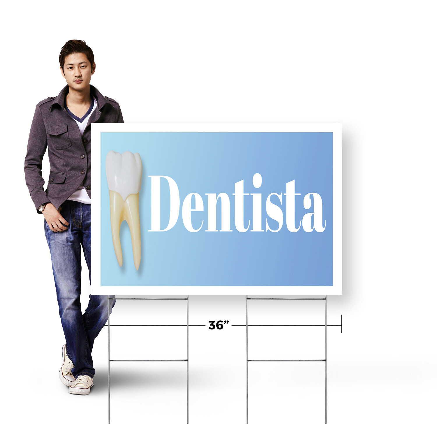 Dentista Yard Sign Spanish Dental Services, Clinics, Family Care