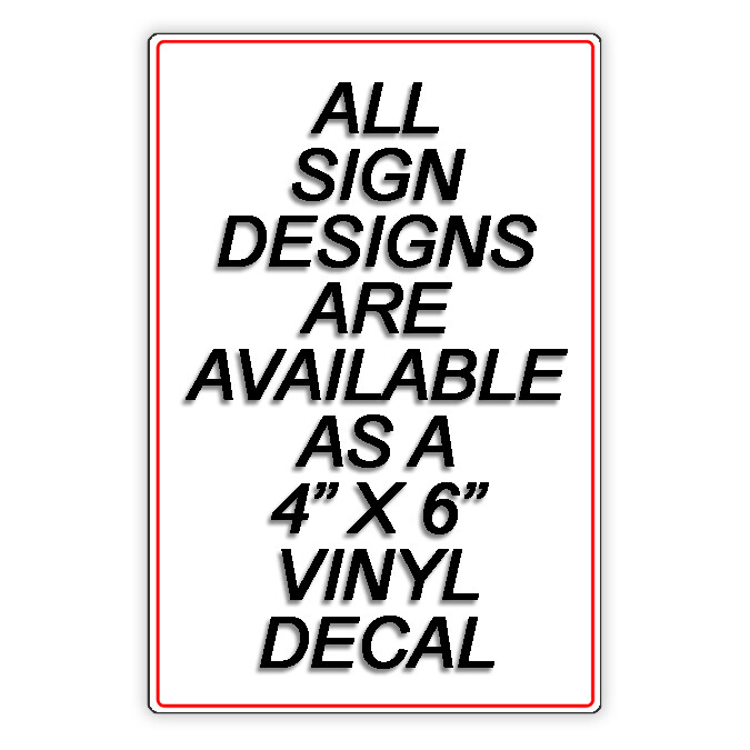 Speed Limit Idle Strictly Enforced Sign Or Decal 6 SIZES mph slow down warning