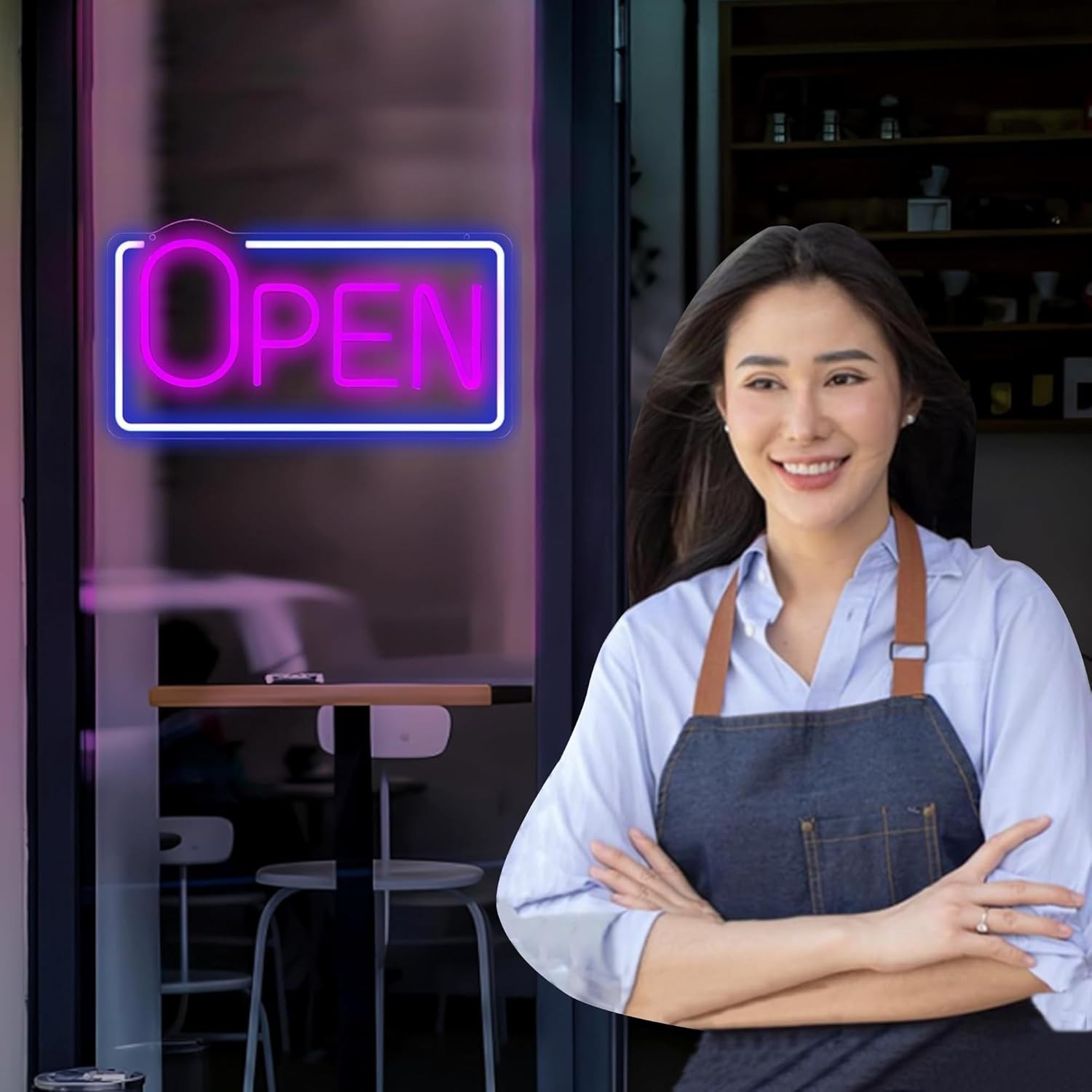 Open Signs for Business: Bar Open Neon Signs, Dimmable Led Lamp, USB Powered …