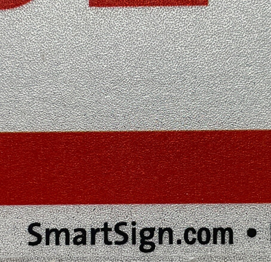 SmartSign 12”x18” NO PARKING Sign Violators Will Be Towed B80C **NEW**