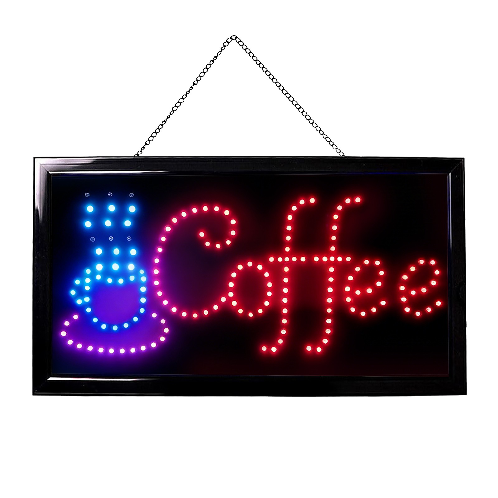 19″ x 10″ LED Neon Ultra Bright Light Business Display for Restaurant Store Shop