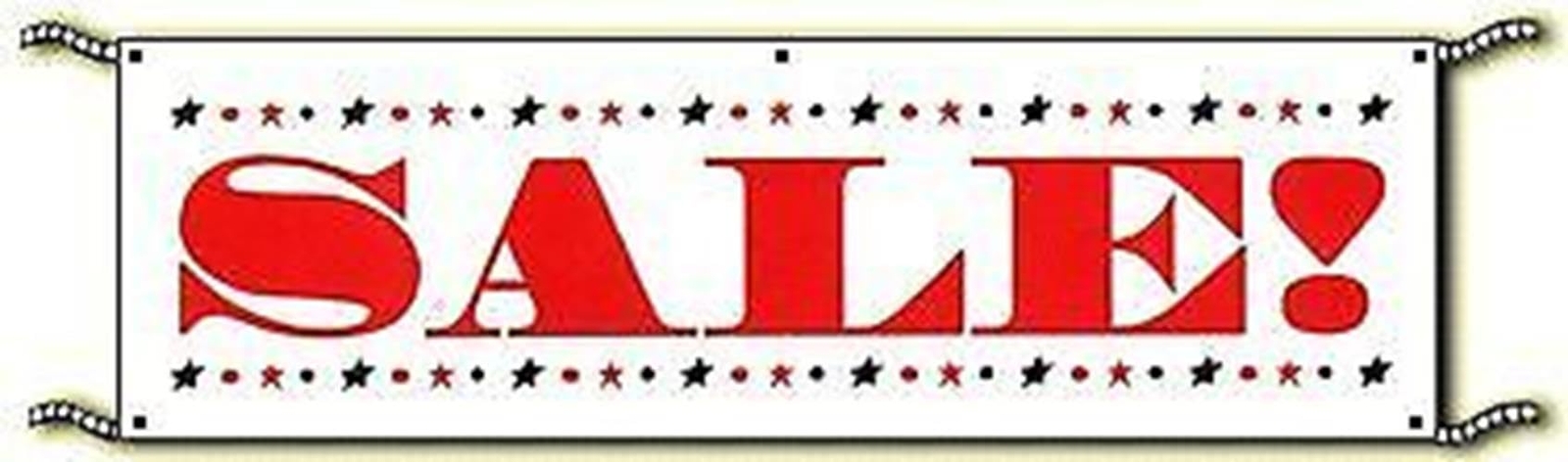 Sale Durable Colors | Vinyl Banner w/ Grommets | 3’H x 10’W
