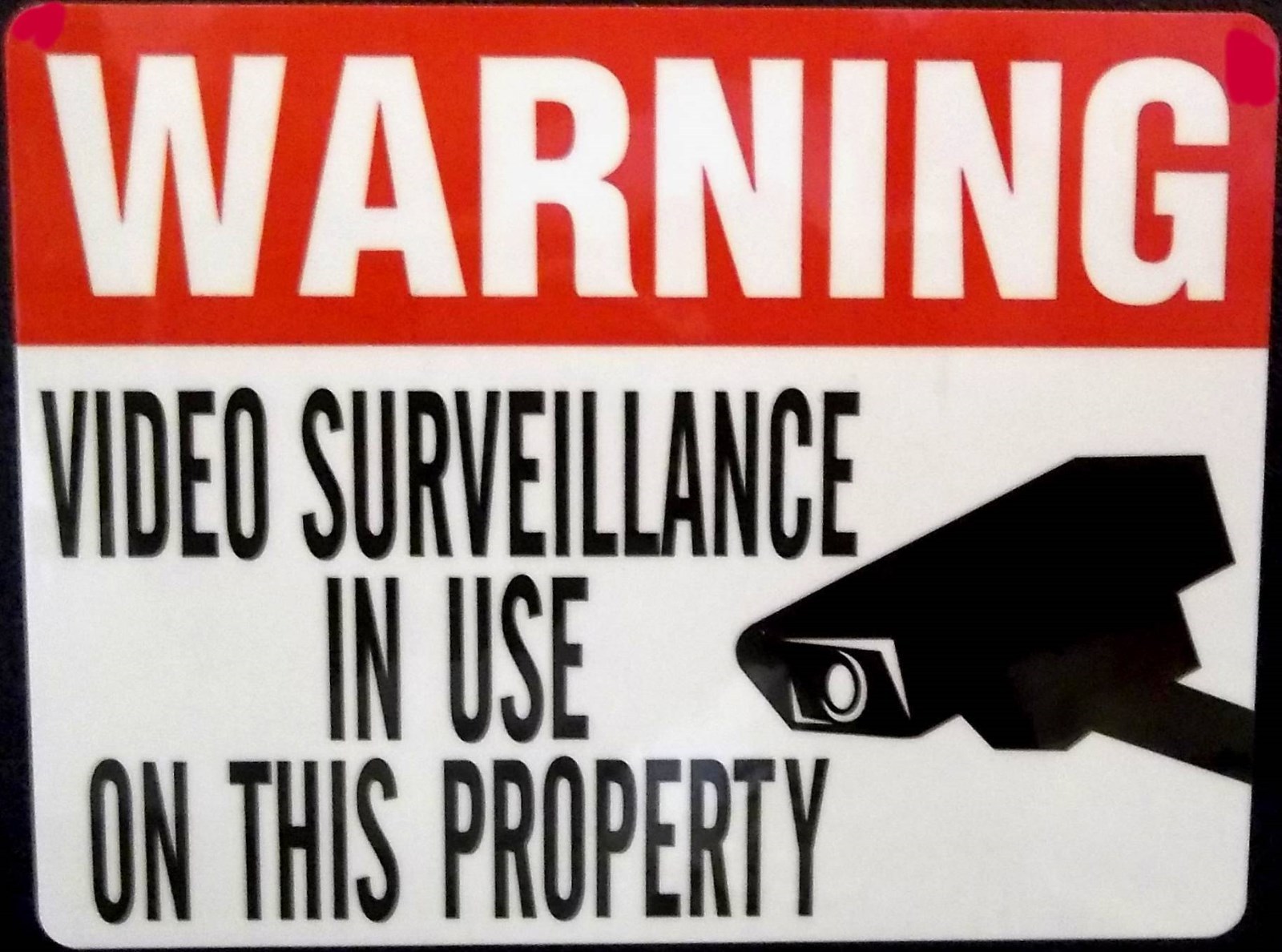 Security Camera Warning Stickers For Home Windows Helmet Camera Systems