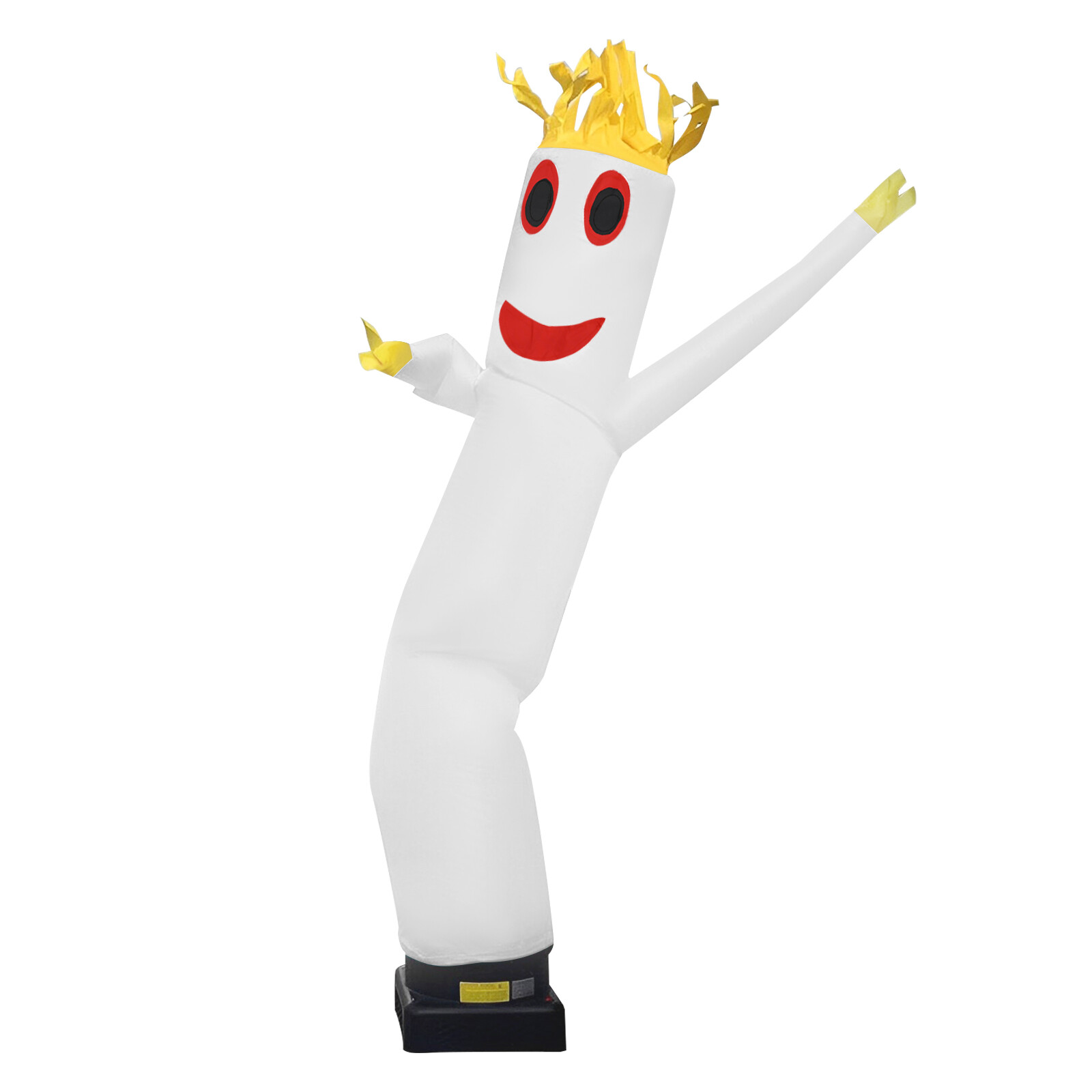 10ft Inflatable Dancing Air Puppet – Free-Standing Promotional Display White