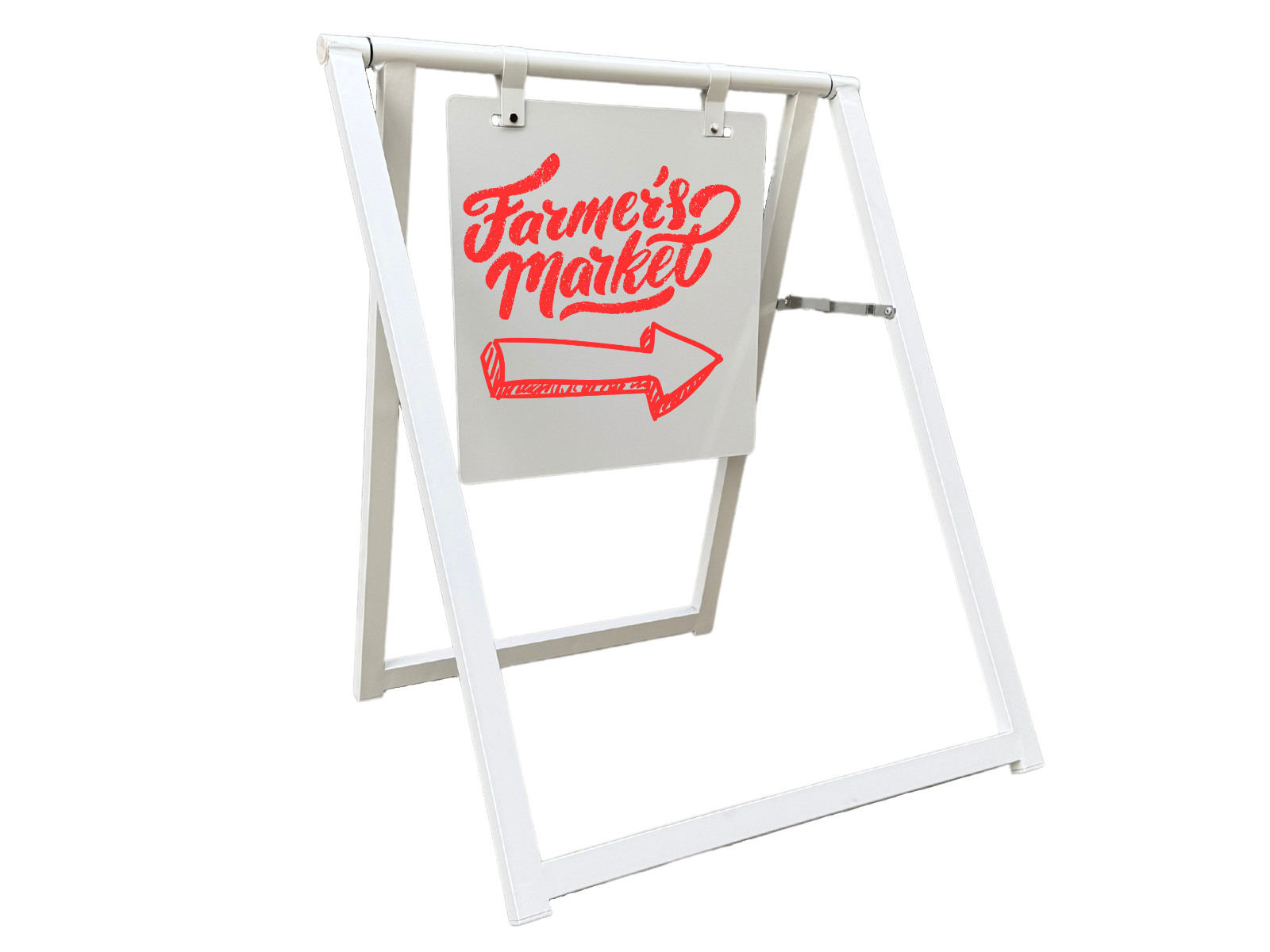 Modern A Frame Magnetic Double Sided Chalkboard 24×30 Sidewalk Sandwich Sign