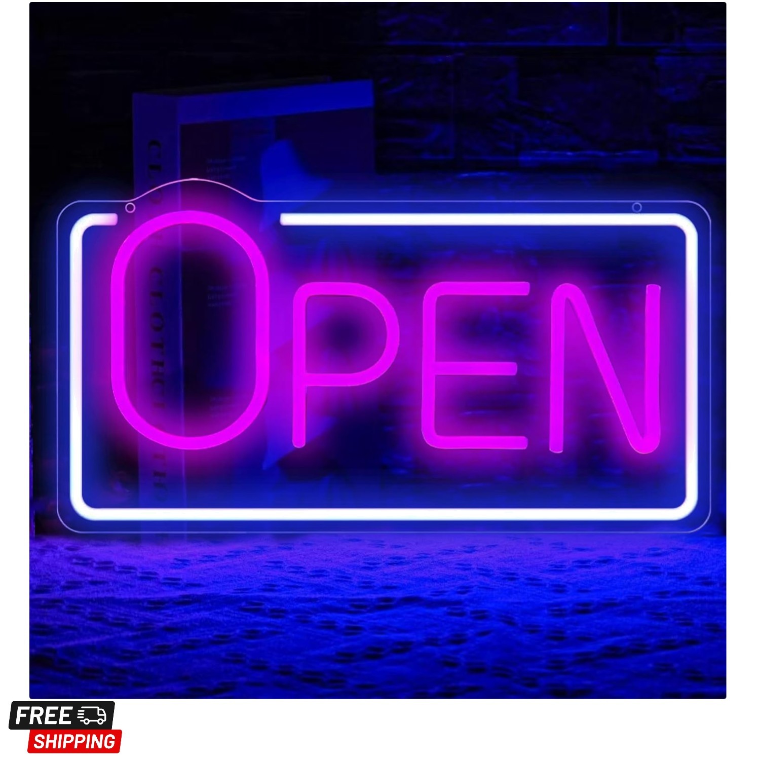 Open Signs for Business: Bar Open Neon Signs, Dimmable Led Lamp, USB Powered …
