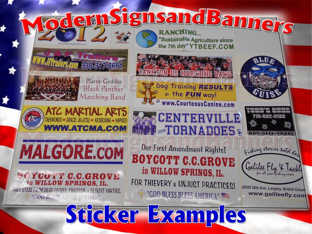 75 2×3 Custom Printed Full Color Outdoor Vinyl Business Logo Sticker Decal Label