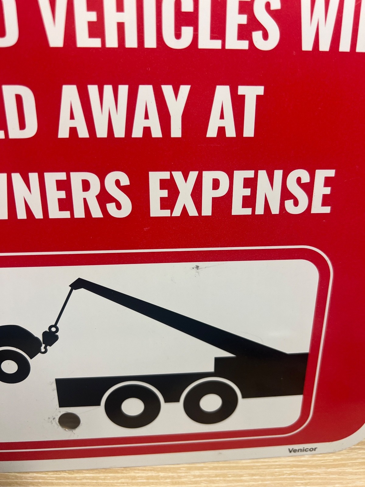 2PC Employee Parking Sign, 18 X 12 Inches – Aluminum – Staff Parking Only Sign