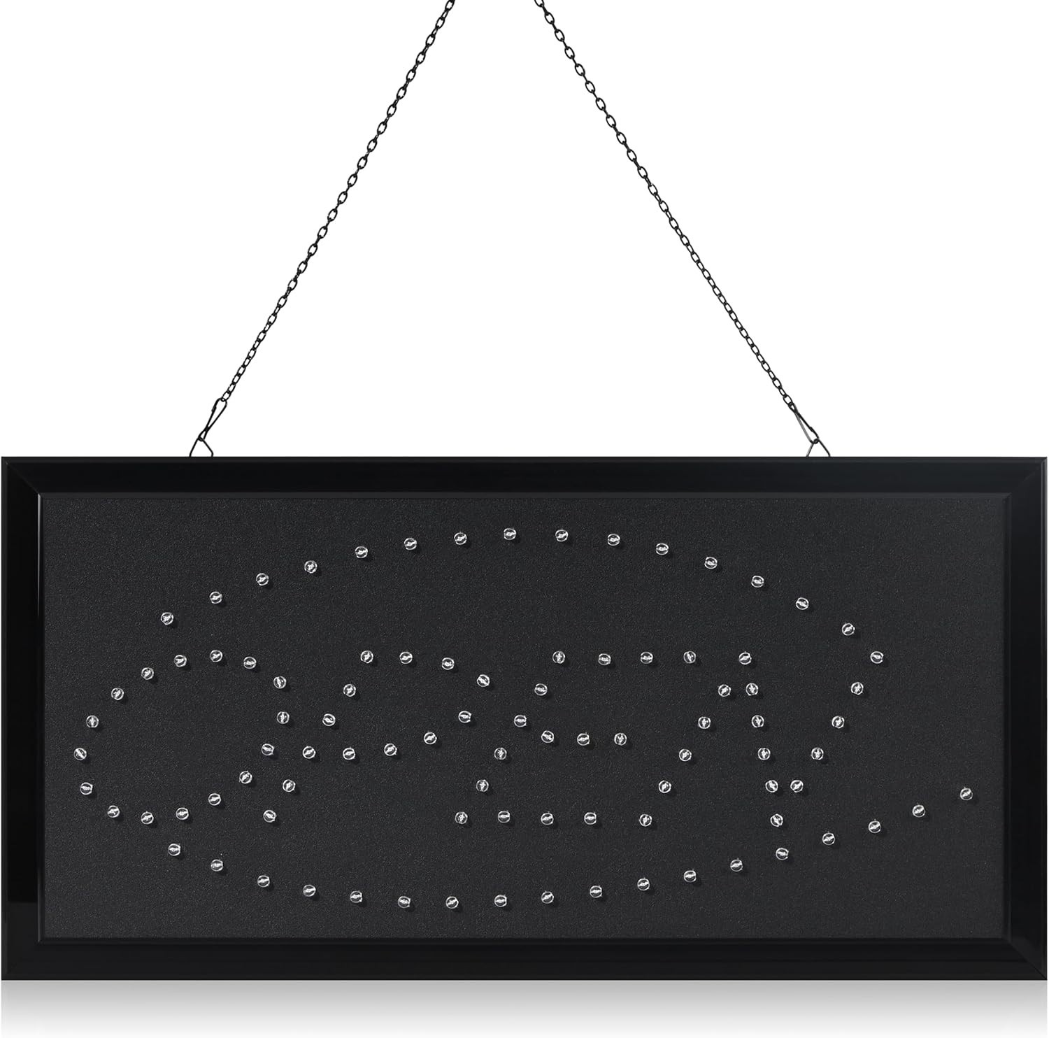 Vibrant LED Neon Open Sign with Animation for Business Visibility – 19×10 Inches