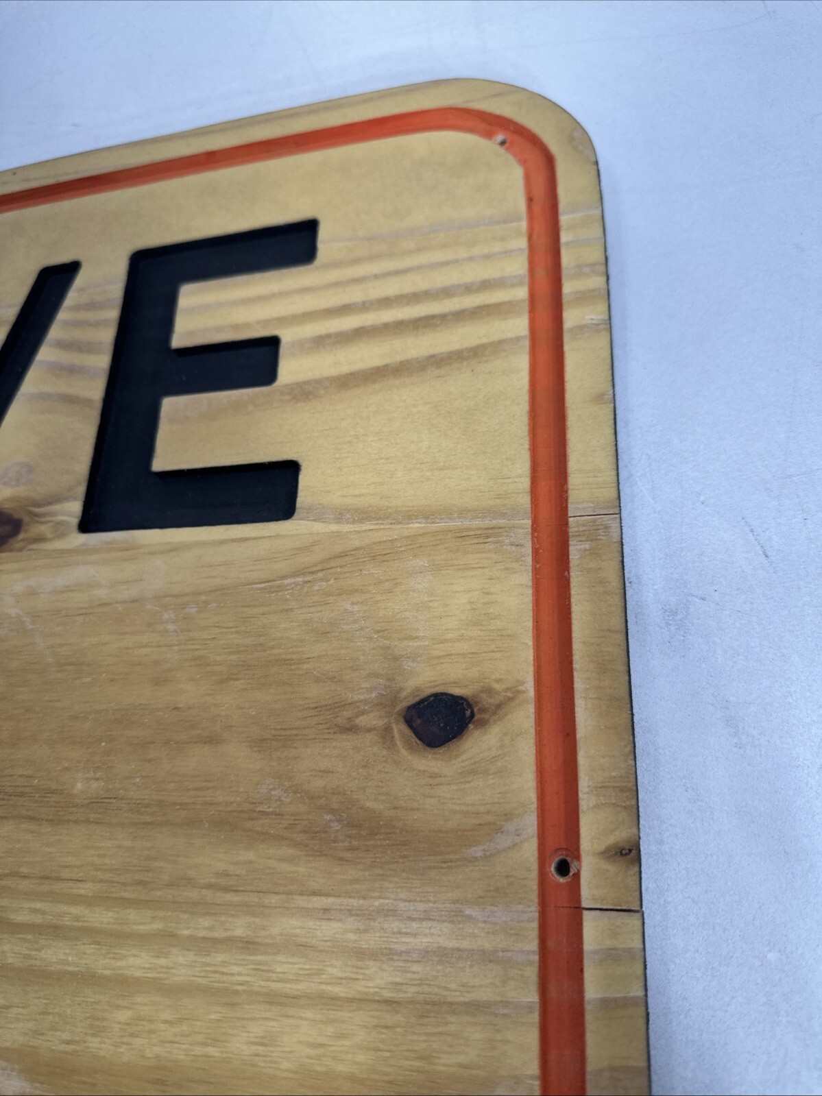 Drive-thru Wooden Sign Homemade 26” X 22”