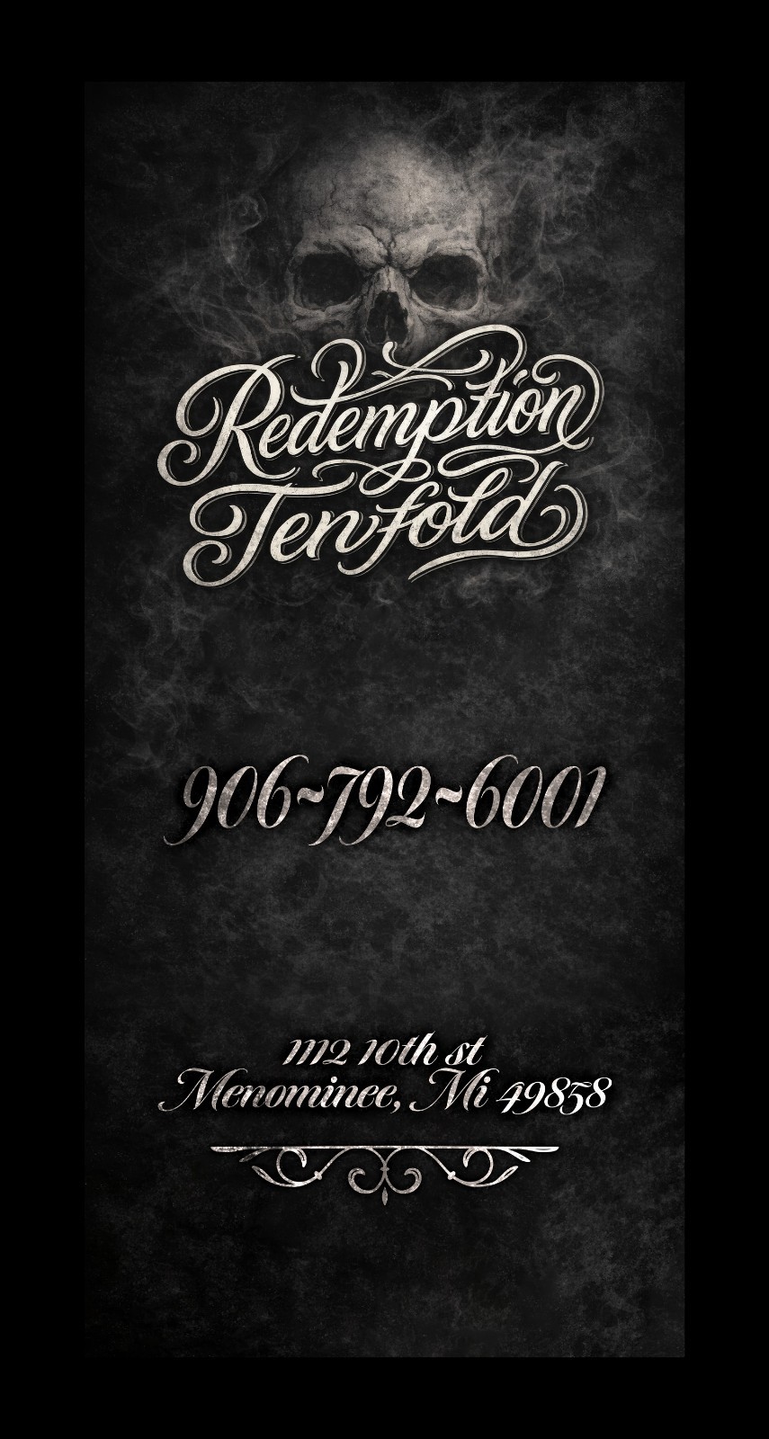 QUOTE: Custom Window Decals for Tattoo Shops / Perforated One Way Vision