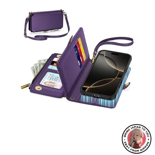 New TUCCH iPhone 17 Pro Case 2-in-1 Folio Style Detachable 6.3-inch with