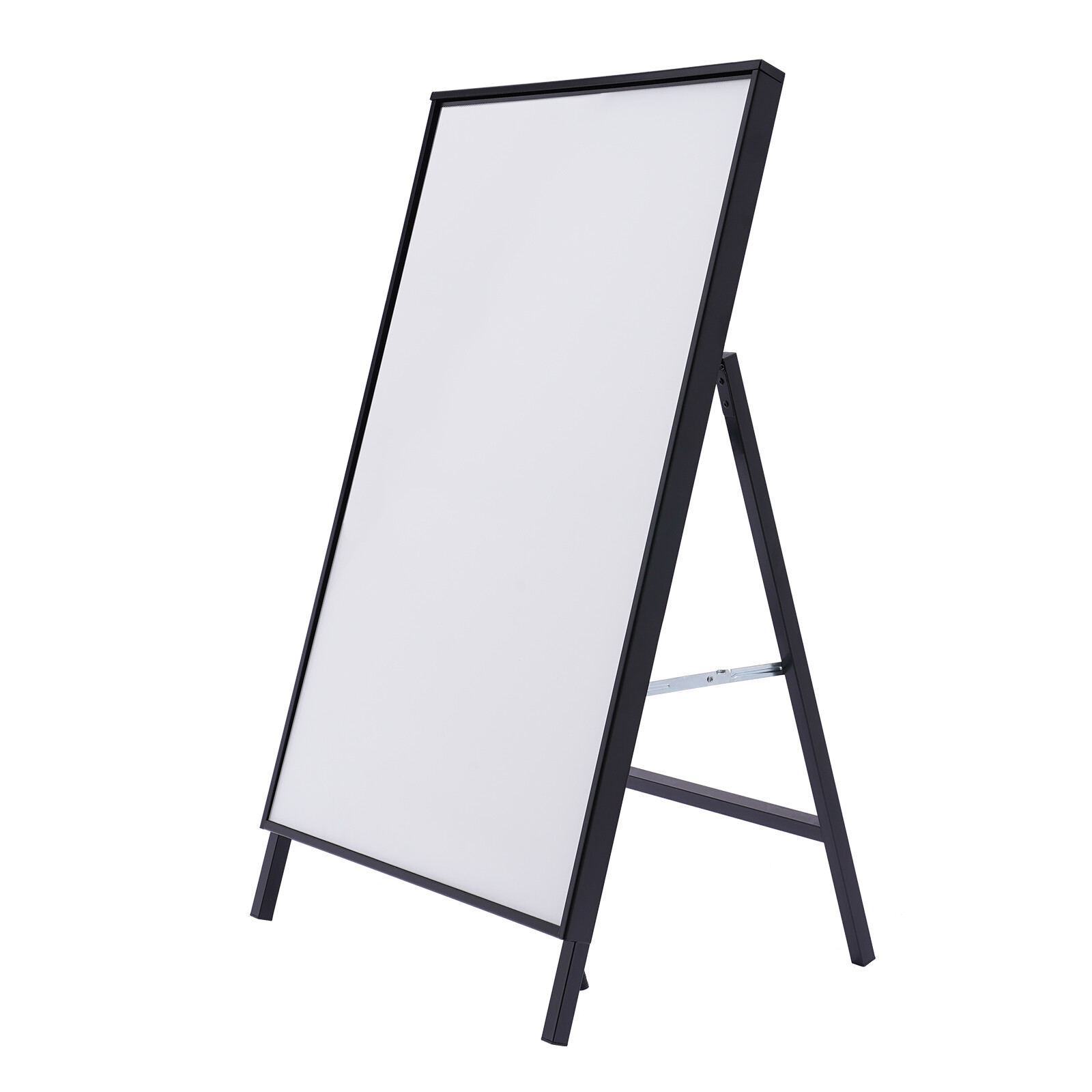LED Movie Poster Frame Floor Standing 60 × 90 cm Light Guide Black