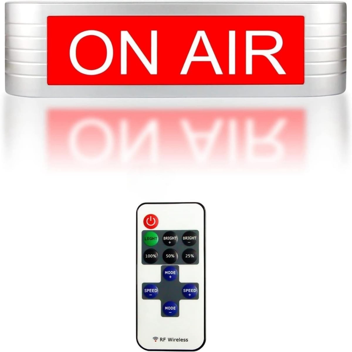 ON AIR Light UP Sign Recording Warning Sign For Studio| Radio Station, Office