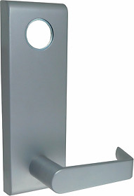 Exit Trim – Classroom Lever x Escutcheon, Less Cylinder, Powder Coated Aluminum