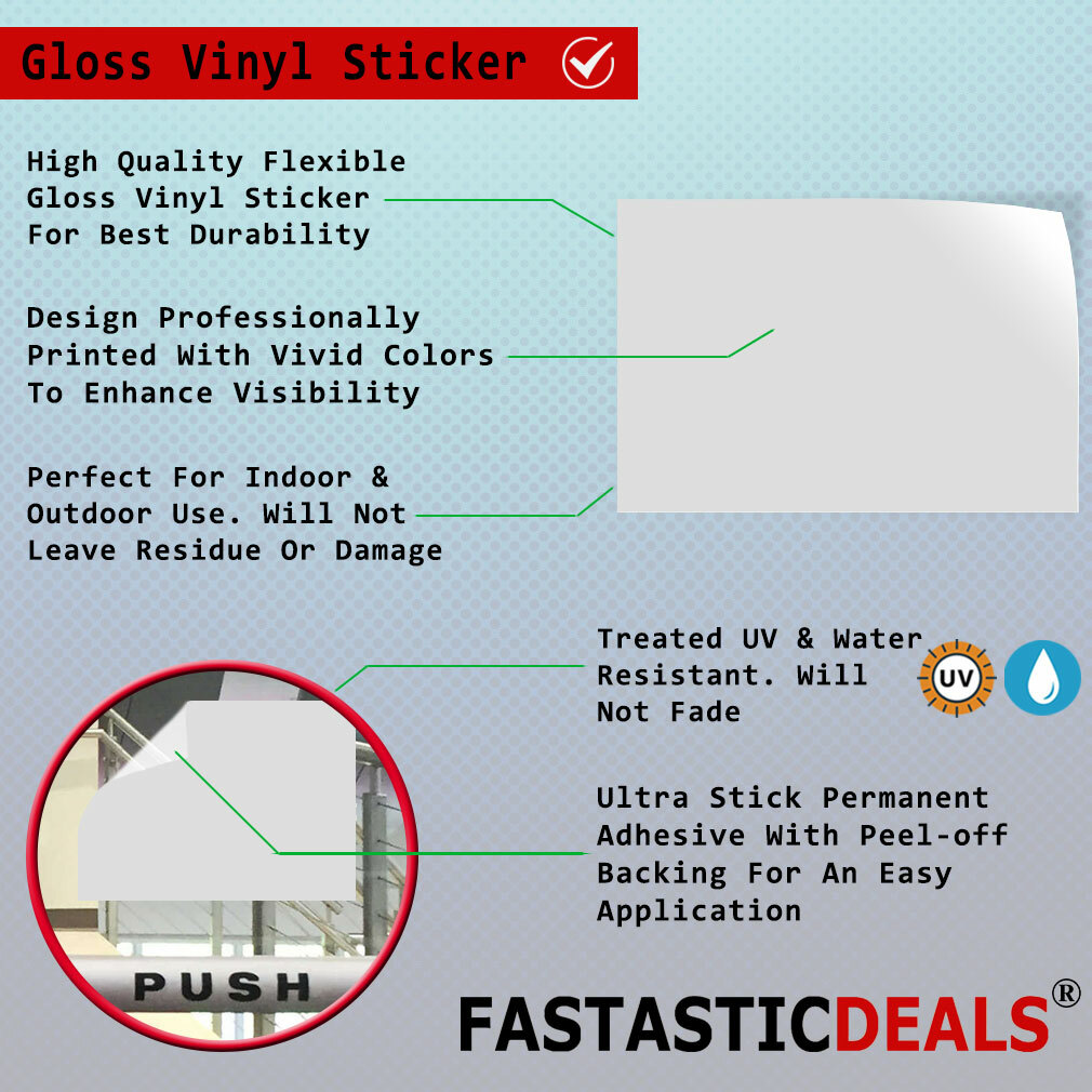 Door Decals Vertical Vinyl Stickers Multiple Sizes Atm Inside Business Vinyl