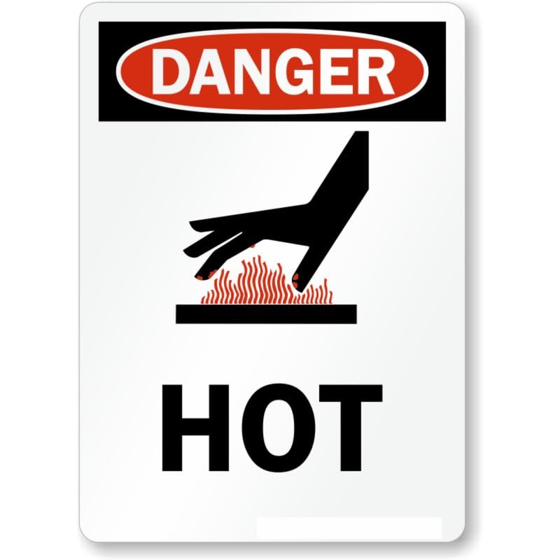 Hot Osha Danger Vertical Aluminum Weatherproof Sign b01946