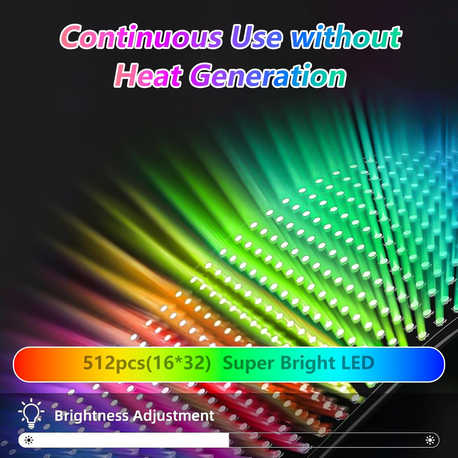 LED Sign, 28”x5”Huge Bright Pre-Made Animations & Text Programmable Led Car…
